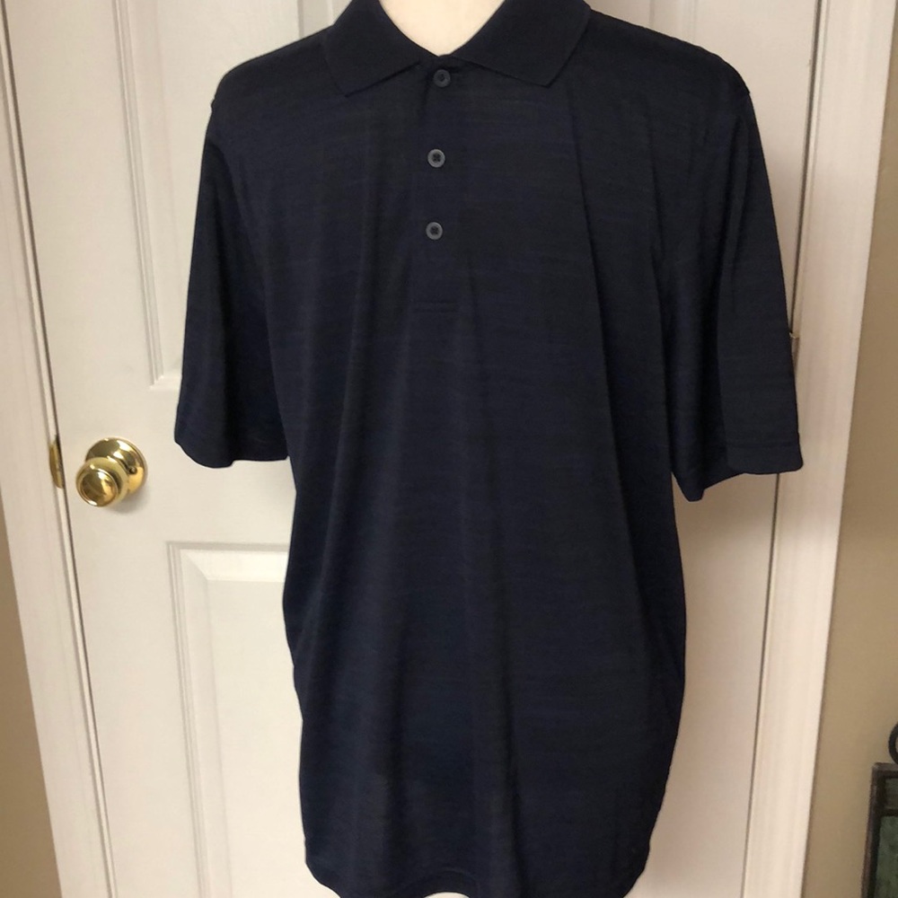 NWOT Navy golf shirt.